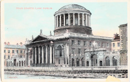 DA97. Vintage Postcard. Four Courts (Law).  Dublin. Ireland. - Dublin