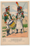Uniformes Du 1er Empire - Les Flanqueurs De La Garde - Flanqueurs-Grenadiers-1813 Tambour Sapeur (dos Sans Impression) - Uniformen