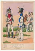 Uniformes Du 1er Empire - Les Pupilles De La Garde -7eme Bataillon - 10 Février 1812 (dos Sans Impression) - Uniforms