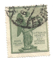 (REGNO D'ITALIA) 1921, VITTORIA - Serie Di 4 Francobolli Usati, Annulli Da Periziare - Poste Aérienne