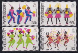 MiNr. 526 - 529 Montserrat 1983, 18. Nov. Weihnachten: Karibischer Karneval - Postfrisch/**/MNH - Montserrat