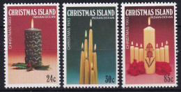 MiNr. 180 - 182 Weihnachtsinsel       1983, 31. Okt. Weihnachten - Postfrisch/**/MNH - Christmas Island