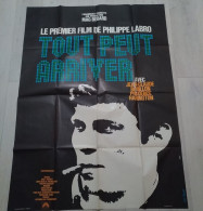 Affiche Cinéma Grand Format Originale Pliée : Tout Peut Arriver 1969 Labro Luchini Deneuve( 160 Cm X 120 Cm    ) - Posters