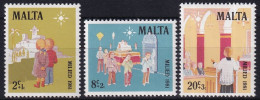 MiNr. 652 - 654 Malta 1981, 18. Nov. Weihnachten - Postfrisch/**/MNH - Malte