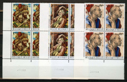 België 1505/07 - Kunsttapijten - MNH - Hoekdatums