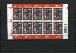 België F 3218 - Het Boek - Schrijven - Velletje Van 10 - 2003 - Plnr 1 - 2001-2010