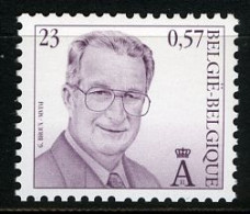 België R100 - K. Albert (2933) - 23F - Versprongen Tanding - Rolzegel Zonder Nummer - Timbre Rouleau Sans Numéro - Coil Stamps