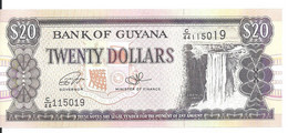 GUYANE 20 DOLLARS ND2016 UNC P 30 F - Guyana