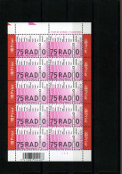 België F 3415 - 75 Jaar Radio - Velletje Van 10 - 2005 - Plnr 1 - 2001-2010