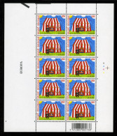 België 3071 F - Europa 2002 - Het Circus - Le Cirque - Velletje Van 10 - Plnr 4 - MNH - Volledige Vellen & Velletjes