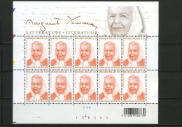 België F 3222 - Literatuur - Marguerite Yourcenar - Velletje Van 10 - 2003 - Plnr 3 - 2001-2010