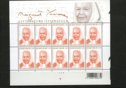 België F 3222 - Literatuur - Marguerite Yourcenar - Velletje Van 10 - 2003 - Plnr 4 - 2001-2010