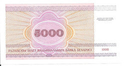 BIELORUSSIE 5000 RUBLEI 1998 UNC P 17 - Belarus