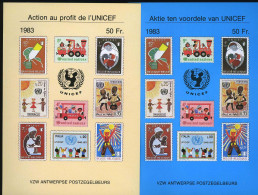 België E134/35 - Unicef - NL + FR - Erinnofilie [E]