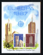 België LX76 - Luxevelletje - Feuillet De Luxe - Europa 1987 - (2251/52) - Moderne Kunst - L'Art Moderne - Deluxe Sheetlets [LX]