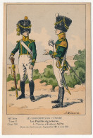 Uniformes Du 1er Empire - Les Pupilles De La Garde - Musicien Et Tambour-Maître 1811/12 - (dos Sans Impression) - Uniformes