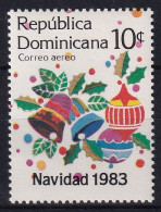 MiNr. 1411 Dominikanische Republik 1983, 13. Dez. Weihnachten - Postfrisch/**/MNH - República Dominicana