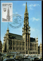 1358 - MK - Grote Markt Brussel, Stadhuis Toren - 1961-1970