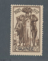 GUINEE - N° 122 NEUF* AVEC CHARNIERE - 1937 - Ungebraucht