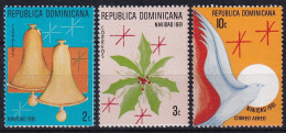 MiNr. 1327 - 1329 Dominikanische Republik 1981, 23. Dez. Weihnachten - Postfrisch/**/MNH - Dominican Republic