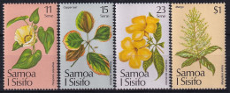 MiNr. 469 - 472 Samoa 1981, 2. Nov. Weihnachten: Blüten - Postfrisch/**/MNH - Samoa