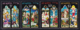 MiNr. 77 - 80 St. Christopher St. Kitts 1981, 30. Nov. Weihnachten - Postfrisch/**/MNH - St.Kitts Y Nevis ( 1983-...)