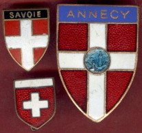 ** LOT  5  BROCHES  SAVOIE ** - Sport Invernali