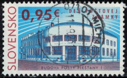 Slovaquie 2016 Oblitéré Used Budova Bâtiment Bureau De Poste SU - Used Stamps