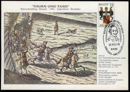 België 2483 HK - Thurn En Tassis - Tour Et Tassis - Thurn Und Taxis - 1992 - Herdenkingskaarten - Gezamelijke Uitgaven [HK]