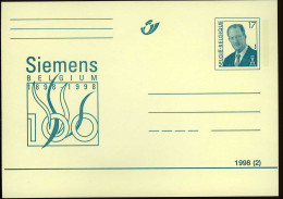 België 2680 GBK - Gele Briefkaart - 1998(2) - 100 Jaar Siemens Belgium - 1898-1998 - Briefkaarten 1951-..