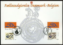 België 3563 HK - CoBrA - Gem. Uitgifte Met Denemarken - 2006 - Herdenkingskaarten - Gezamelijke Uitgaven [HK]