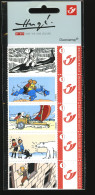 België 3700 - Duostamp - Strips - BD - Comics - Kuifje - Tintin - Tim - Struppi - Hergé - Strook Van 5 - Sous Blister - Ungebraucht