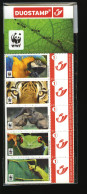 België 3700 - Duostamp - WWF - Dieren - Papegaai - Tijger... - Strook Van 5 - In Originele Verpakking - Sous Blister - Mint