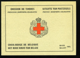 België Boekje 914A - Pr. Josephine-Charlotte - Rode Kruis - Croix-Rouge - Voorrang Frans - FR-NL - 1953 - Gestempeld - Non Classés