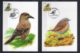 Année 2008 : Carte Maximum 3749-3750 - Oiseaux - Buzin - Obli. Ath - 2001-2010
