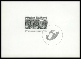 België GCA10 - 2005 - Michel Vaillant - Strips - BD - (3350) - B&W Sheetlets, Courtesu Of The Post  [ZN & GC]