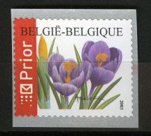 België R107 - Bloemen - Buzin (3227) - Crocus Vernus - 2003 - Met Nieuw Prior Logo - Met Eindstreep - Coil Stamps