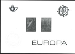 België ZW/NB 2283/84 - Europa 1988 - Feuillets N&B Offerts Par La Poste [ZN & GC]