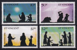 MiNr. 676 - 679 St. Vincent 1983, 15. Nov. Weihnachten - Postfrisch/**/MNH - St.Vincent (1979-...)