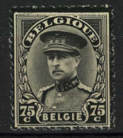 België 384-V9 ** - Koning Albert I - Bovenkaderlijn Onderbroken - Filet D'encadrement Brisé - 1931-1960