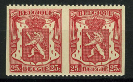 België 423 ** - Klein Staatswapen - Verticaal Niet Getand - Non Dentelé Verticale - 1931-1960