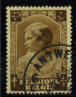 België 459-V1 - Oorbel - Boucle D'oreille - Gestempeld - Oblitéré - 1931-1960