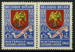 België 544-V2 * - O Op L Van België - Cercle Sur L De België - 1931-1960