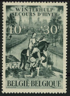 België 639-V1 * - Witte Vlek Op Knie Van Paard - Tache Au Genou Du Cheval - 1931-1960