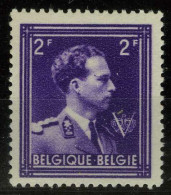 België 693-V ? ** - Verlengde Wenkbrauw - Sourcil Allongé - 1931-1960