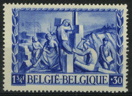 België 698-V1 * - Wolk Naast Stelling - Nuage - 1931-1960