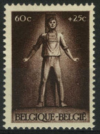 België 703-V2 ** - Kogelgat Boven Schouder - Impact De Balle - Cote: € 11,00 - 1931-1960
