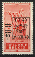 België 803-V2 ** - Lijn Boven Hand - Ligne Sur La Main - Cote: € 18,00 - 1931-1960