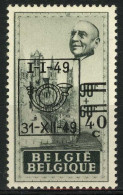 België 804-V5 ** - Vlek In Bovenkader - Tache Dans Le Cadre - Cote: € 18,00 - 1931-1960