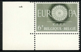 België 1151-V1 ** - Punt Tussen L En G - Point Entre L Et G - Cote: € 17,50 - 1931-1960